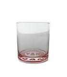 ヴァン ヂャケット VAN JAC ノベルティ グラス 食器 ロゴ クリア 赤 レッド /AN4