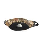 ザノースフェイス THE NORTH FACE ウエストバッグ 総柄 ロゴ ベージュ 黒 ブラック NM72101 /AN28