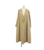 トレンチコート XS ベージュ Vネック ロング丈 /KG