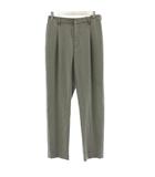 ミッシェルクラン MICHEL KLEIN パンツ スラックス 40 グレー 無地 プリーツ /RK