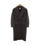 B&Y ユナイテッドアローズ BEAUTY&YOUTH ビューティー&ユース BY HAMILTON WOOL MIX ロングPコート ピーコート ウール S グレー 1625-144-4725 /BM