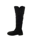 アグ オーストラリア UGG australia ムートンブーツ ロングブーツ 25.0cm 黒 ブラック /AN72