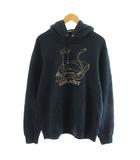 アンダーカバー UNDERCOVER JUN TAKAHASHI HOODIE GRACE IDOLATRY flocky パーカー プルオーバー ロゴ 3 紺 ネイビー UC2C4892-2 /AN58