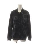 Marimekko ブルゾン トラックジャケット XS 黒 ブラック 花柄 GS2696 /RR