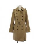 アクアスキュータム AQUASCUTUM ステンカラーコート ロング ベルト付き 4 ベージュ 5004450101-83 /BM