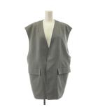 シンゾーン Shinzone 23SS BIG VEST ビッグ ベスト ジレ オーバーサイズ F0 グレー 23SMSJK03 /KU