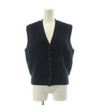 24AW FULL CARDIGAN KNIT VEST フル カーディガン ニット ベスト Vネック F0 紺 ネイビー 24AMSNI02 /KU