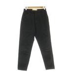 シンゾーン Shinzone AUTHORITY PANTS オーソリティパンツ デニムパンツ テーパード ジップフライ 32 黒 ブラック 19AMSPA54 /KU