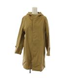 コート 1 ベージュ 無地 フード 長袖 /LP