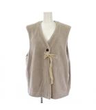 ネストローブ nest Robe 23AW ボアベスト ジャケット ウール F グレージュ 01233-1006 /BM