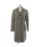 ジュンコシマダ JUNKO SHIMADA チェスターコート ロング アンゴラ混  9 グレー /RR