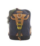 マスターピース MSPC Potential Mini Shoulder Bag ショルダーバッグ ナイロン レザー 紺 ネイビー 茶 ブラウン 01764‐v3075 /AN20