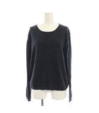 マーガレットハウエル MARGARET HOWELL ニット セーター カシミヤ混 2 紺 ネイビー ラウンドネック 長袖 578-6163005 /YM