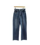 フリークスストア FREAKS STORE デニム ジーンズ M 青 ブルー 無地 ハイウエスト フルレングス /RK
