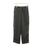 イエナ IENA 24AW ダブルサテンリラックスパンツ テーパードパンツ イージー 34 チャコールグレー 24030900509030 /HN