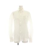 ラルフローレン RALPH LAUREN ボタンダウンシャツ ブラウス 長袖 XS 白 ホワイト ロゴ刺繍 211780688001 /YM