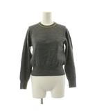 マカフィー MACPHEE トゥモローランド 24AW プレーンウール クルーネックプルオーバー ニット セーター 長袖 S グレー 12-02-44-02102 /KU