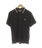 カンタベリー CANTERBURY ポロシャツ M 黒 ブラック 半袖  /GP