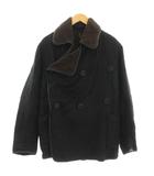 キャピタル kapital NAVY Pコート ピーコート ジャケット L 黒 ブラック /☆G