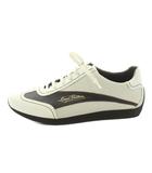 ルイヴィトン LOUIS VUITTON スニーカー ローカット パンチングレザー メッシュ 8 白 ホワイト /KU