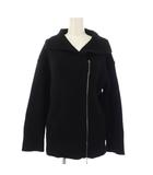 ルイヴィトン LOUIS VUITTON ニット セーター 長袖 ジップアップ カシミア S 黒 /BM