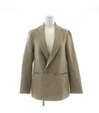 イエナ IENA ハウンドトゥース テーラードジャケット 36 ベージュ ダブルブレスト 21010914148030 /AU