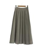 イエナ IENA スカート 36 グレー プリーツ ロング丈 22060900838130 /KG