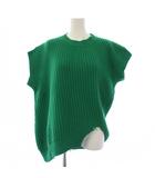 ステラマッカートニー STELLA McCARTNEY ニット ベスト プルオーバー カシミヤ ウール 38 緑 /BM