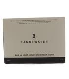  バンビウォーター BAMBI WATER インナー カットソー 長袖 M 黒 ブラック /AN41