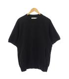 DWELLER S/S CREW PULLOVER COTTON SWEAT OVERDYED スウェット トレーナー プルオーバー 半袖 2 黒 NN-C4220 /BM