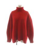 B&Y ユナイテッドアローズ BEAUTY&YOUTH ビューティー&ユース ニット セーター 長袖 タートルネック ウール カシミヤ混 赤 レッド 1613-105-3537 /AN46