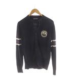 トミーヒルフィガー TOMMY HILFIGER カーディガン 長袖 M 紺 ネイビー /RR