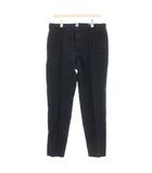 パパス Papas リネン混 スラックス パンツ52 ネイビー 紺 D0401FP /☆G