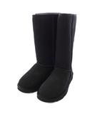 アグ オーストラリア UGG australia W CLASSIC TALL ムートンブーツ ロングブーツ US6 黒 ブラック 5815W /TK