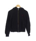 バーバリー ロンドン BURBERRY LONDON ジップアップパーカー ジャケット フード裏ノバチェック 2 黒 FA080-624-09 /BM
