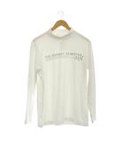 スリクソン SRIXON Tシャツ L 白 長袖 ハイネック ロゴプリント /JP
