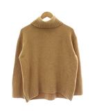 ストラ Stola. ニット セーター F ベージュ タートルネック 長袖 無地 /DU