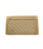 ロエベ LOEWE 長財布 二つ折り 総柄 レザー 茶 ブラウン /AN69 ■OH