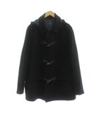 ダッフルコート XL 黒  フード トグルボタン /JP