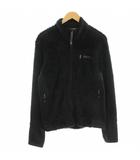 マーモット MARMOT シャギーボア フリースジャケット ジップアップ M 黒 ブラック /☆G