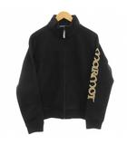マーモット MARMOT ジャージ トラックジャケット 裏フリース ジップアップ ロゴ S 黒 ブラック /☆G