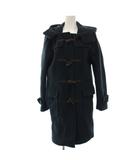 マッキントッシュ MACKINTOSH ダッフルコート ロング フード ウール 36 緑 EL/HG /BM