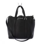 マークジェイコブス MARC JACOBS ショルダーバッグ ハンドバッグ 2WAY レザー 黒 /BM
