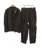 アンダーカバー UNDERCOVER 25SS スーツ コットンパッカリングジャケット パンツ スラックス 4 グレー UP2E4102-1 UP2E4502-1 /KH