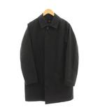 マッキントッシュ ロンドン MACKINTOSH LONDON 中綿ライナー付 ステンカラーコート ロング コート ナイロン 38 黒 ブラック G1A65-610-09 /☆G