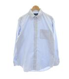 メーカーズシャツ カマクラ MAKER'S SHIRT 鎌倉 ワイシャツ ドレスシャツ ボタンダウンシャツ 長袖 41-85 水色 ライトブルー MSK053-M1P /HN