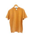 グッドオン GOOD ON Tシャツ L オレンジ 無地 ラウンドネック 半袖 /JP