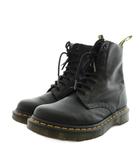 ドクターマーチン DR.MARTENS パスカル PASCAL 8ホールブーツ ショートブーツ レースアップ レザー UK6 黒 ブラック /AN19