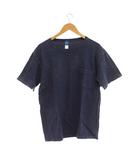 グッドオン GOOD ON Tシャツ L 青 半袖 胸ポケット付き ラウンドネック /JP