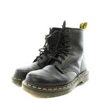 ドクターマーチン DR.MARTENS 8EYE BOOT ショートブーツ レースアップ レザー UK3 黒 ブラック 1460 /AN26